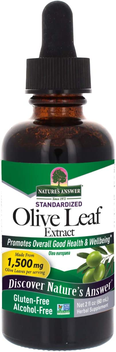 NATURES ANSWER OLIVE LEAF EXTRACT 2 Oz