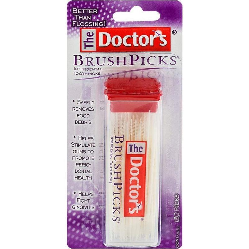 The Doctor’s Brush Picks Interdental Toothpicks. 120 BrushPicks