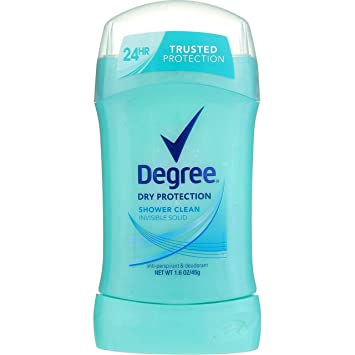 Degree Dry Protection Deodorant Shower Clean - 1.6 oz