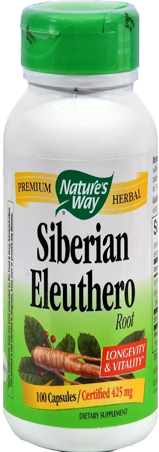 Nature's Way Siberian Eleuthero Root 410 mg