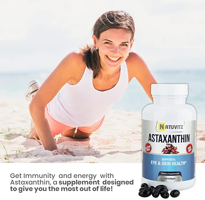 Natuvitz astaxanthin 10mg softgels