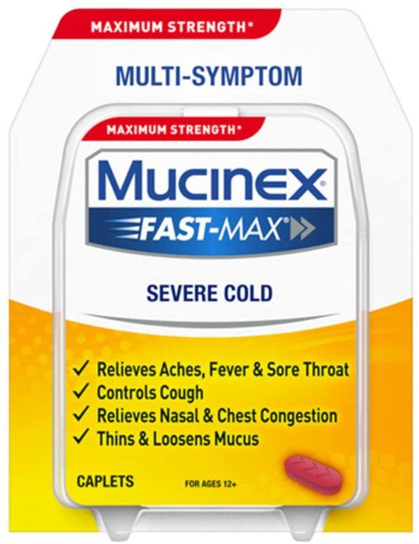Mucinex Fast-Max Severe Cold Caplets
