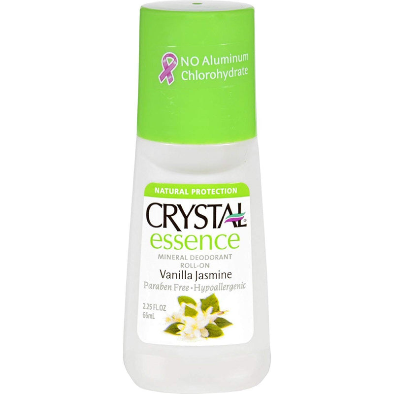 Crystal Deodorant Essence Roll-On 2.25 Ounce Vanilla Jasmine