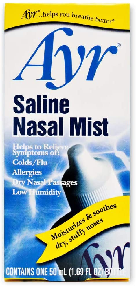 Ayr Saline Nasal Mist Spray, 1.69 Ounce