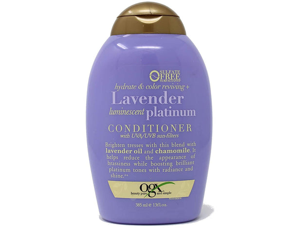 OGX Conditioner Lavender Platinum Tone Reviving 13 Oz