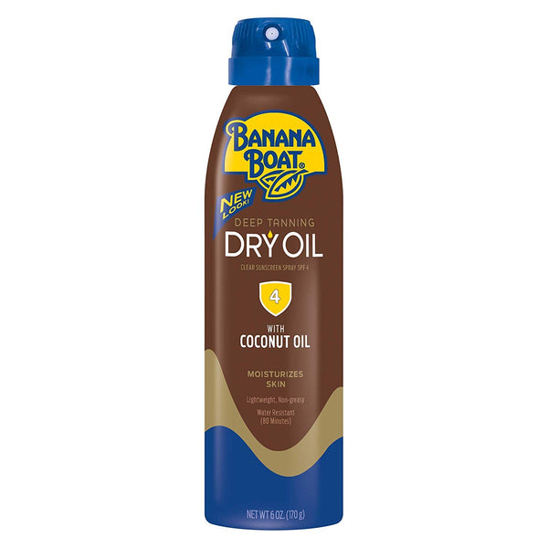 Banana Boat UltraMist Tanning Dry Oil Continuous Spray SPF 4