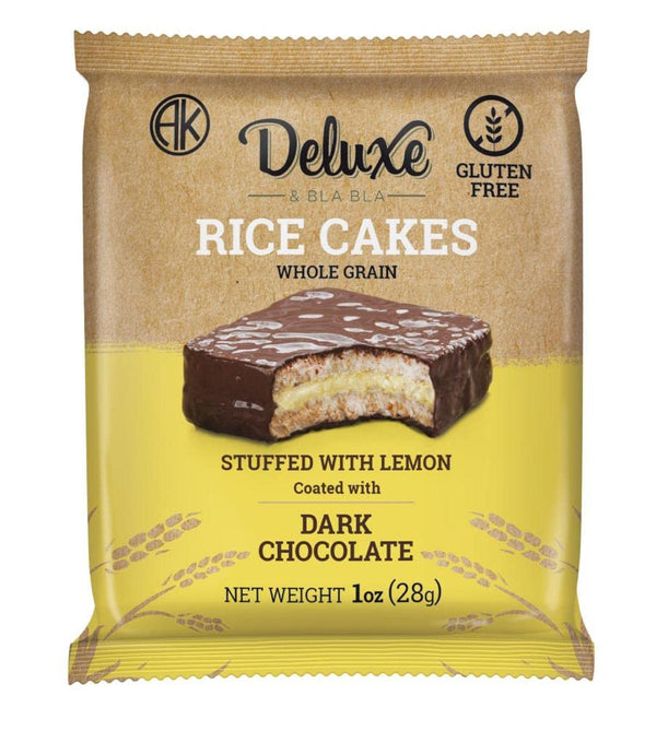Deluxe Rice Cake Dark Chocolate With Lemon 1Oz