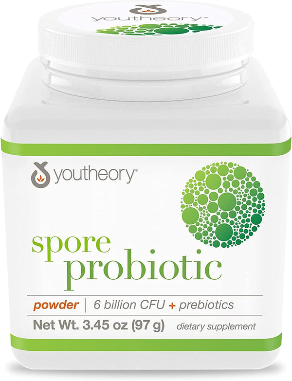 YouTheory Spore Probiótico Polvo 3.45 oz