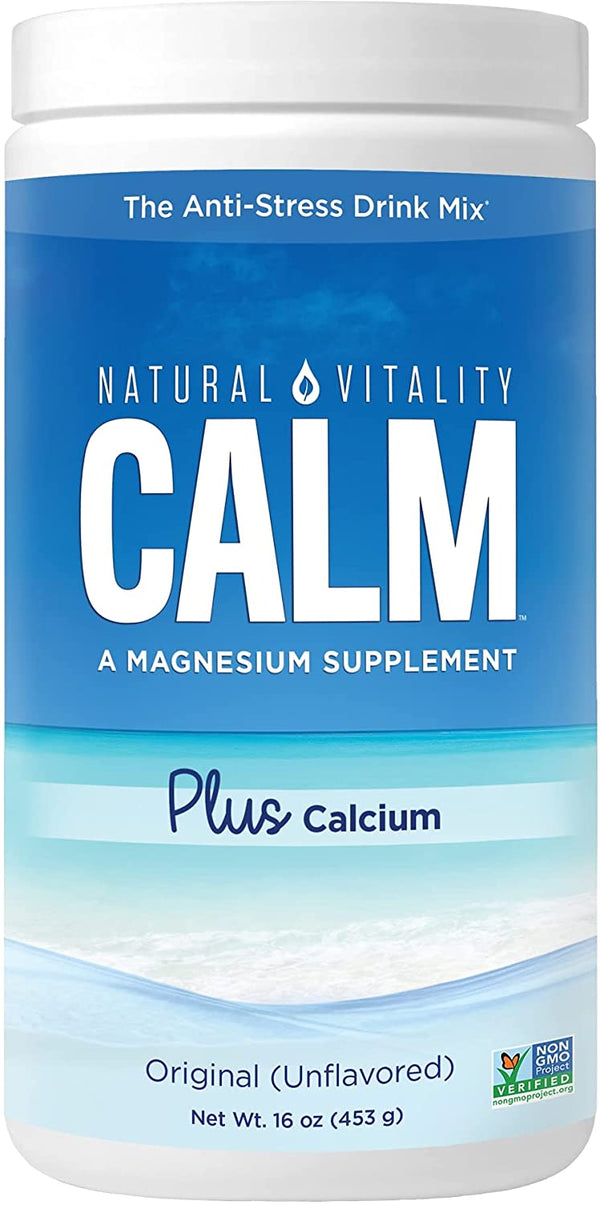 Natural Vitality CALM Magnesium + Calcium 8 oz