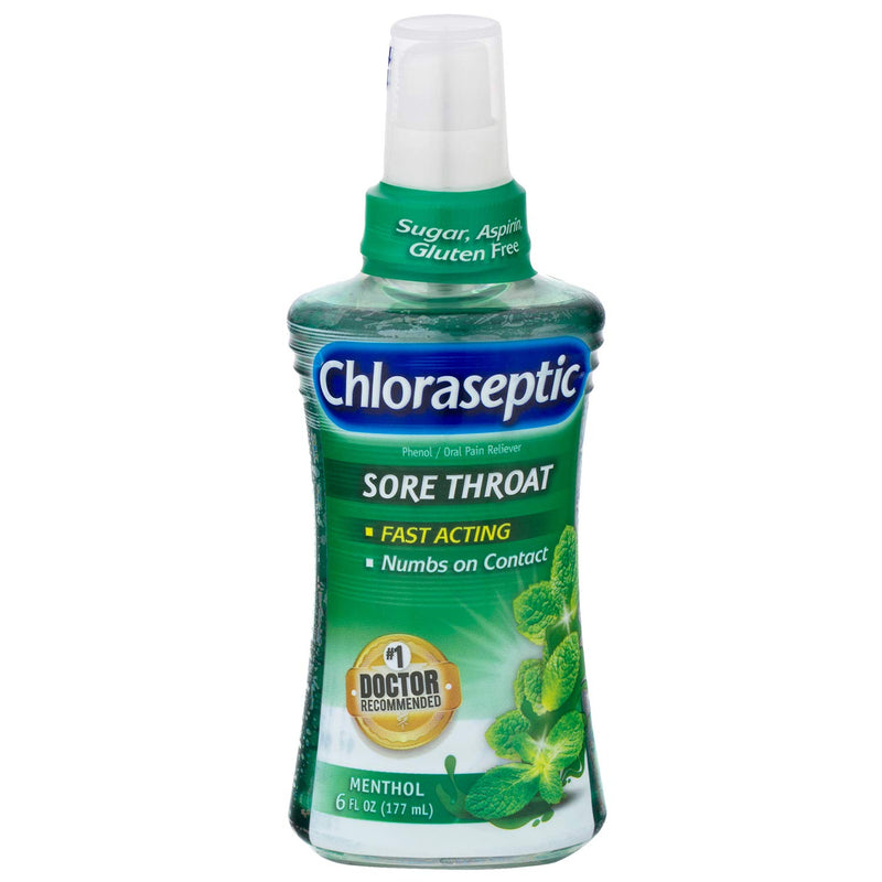 Chloraseptic Sore Throat Spray Menthol .6Oz