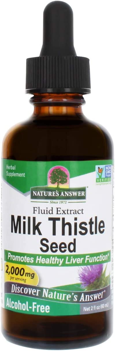 NATURES ANSWER MILK THISTLE SEED 2 Oz
