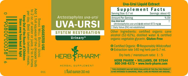 Hierbas pharm uva ursi 1 oz