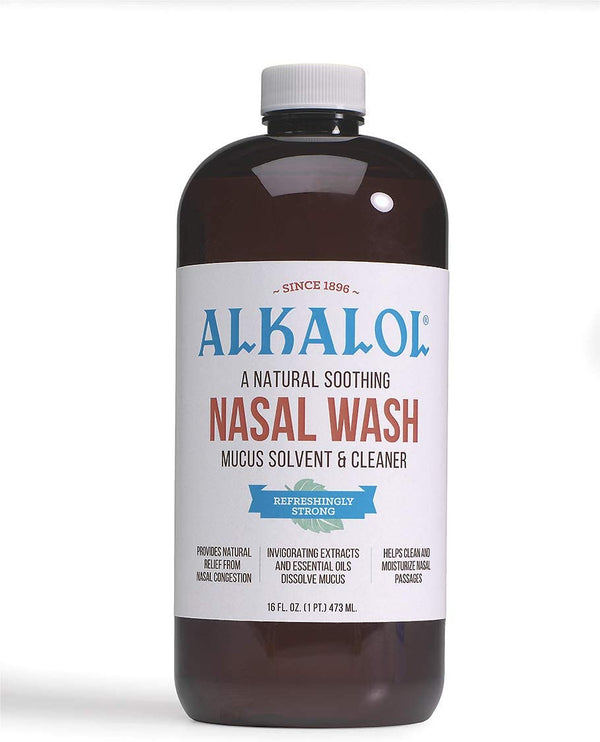Alkalol Natural Nasal Wash 16 Oz