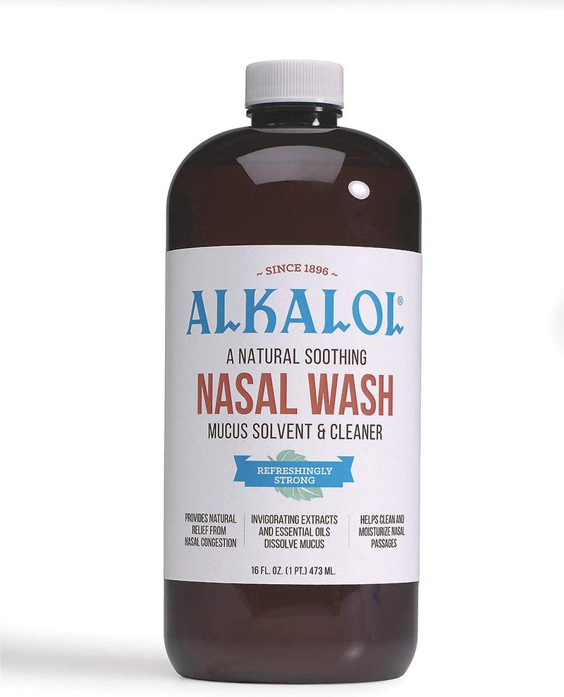 Lavado nasal natural alcalino 16 oz