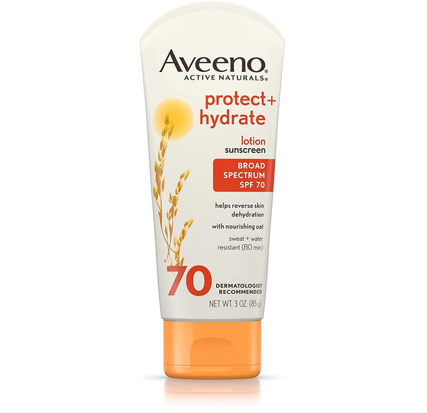 Aveeno Protect + Hydrate Lotion Sunscreen SPF 70