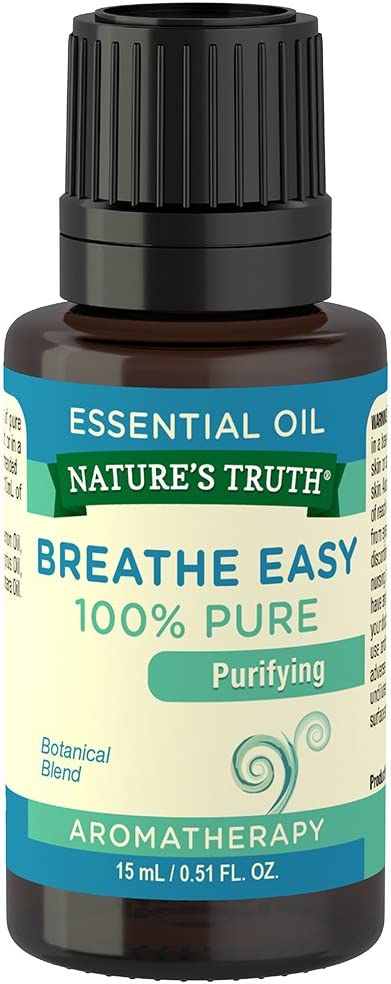 Nature's Truth Aromatherapy Essential Oil Breathe Easy 15Ml