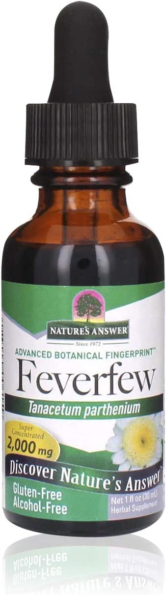 NATURES ANSWER FEVERFEW EXTRACT 1 Oz