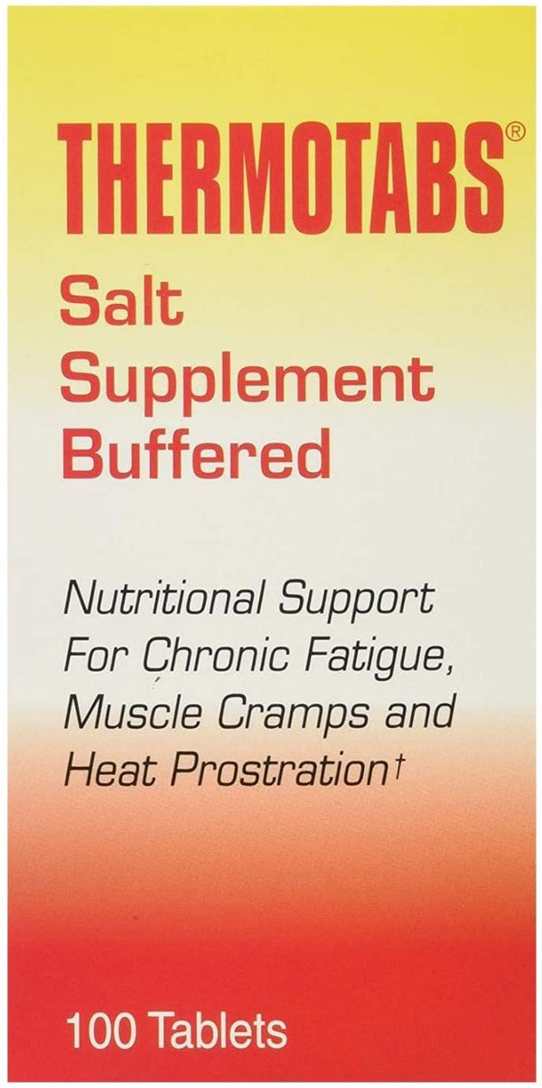 Thermotabs Salt Supplement Buffered Tablets 100 ct