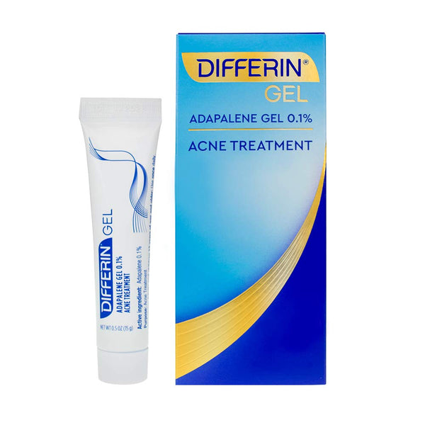 Differin 0.1% Adapalene Acne Treatment Gel, 0.5 oz (15g)
