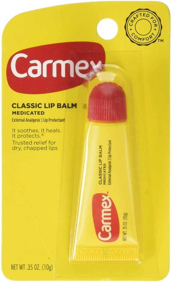 Carmex Classic Lip Balm, Medicated, 0.35 oz