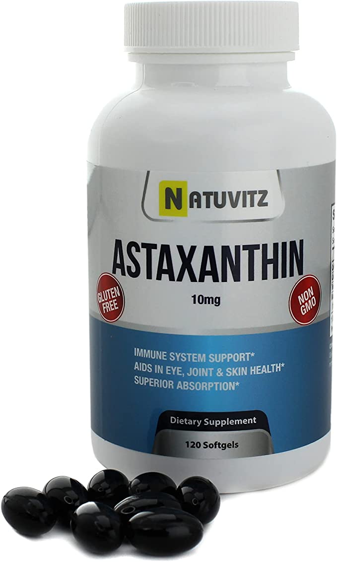 Natuvitz astaxanthin 10mg softgels