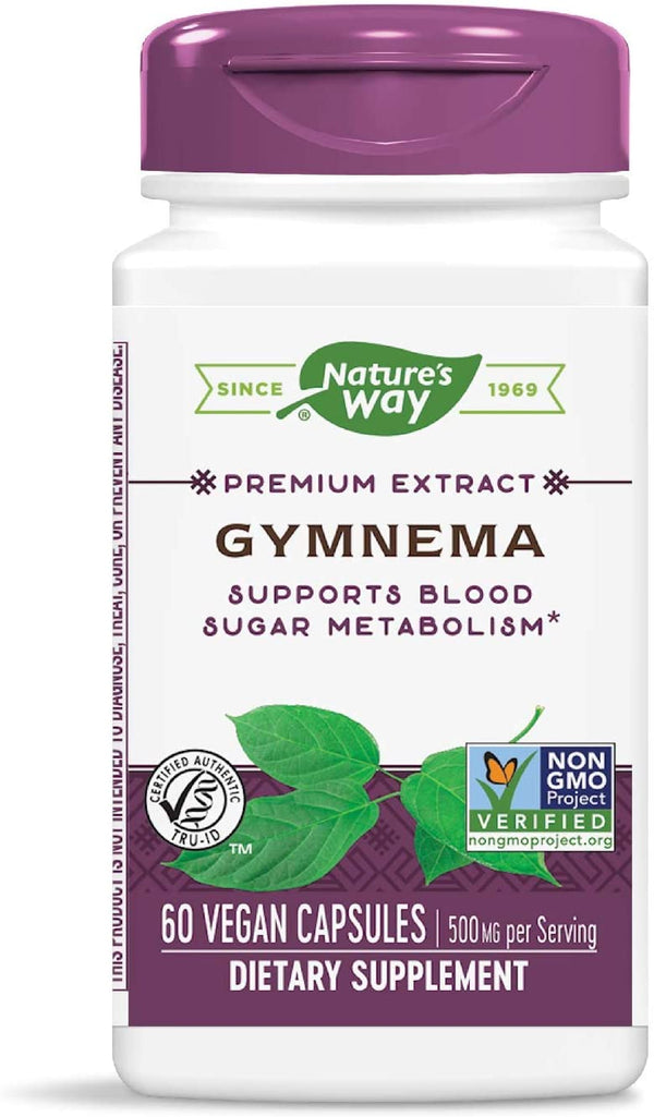 Nature's Way Gymnema 500 mg Vegetable Capsules
