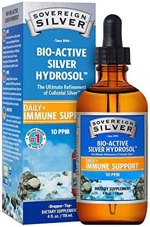 Sovereign Silver BIO-ACTIVE SILVER HYDROSOL - DROPPER-TOP