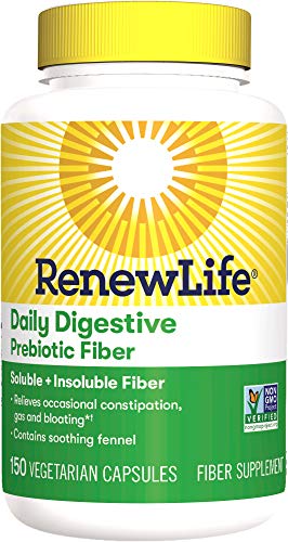 Renew Life Daily Digestive Prebiotic Fiber Tablets