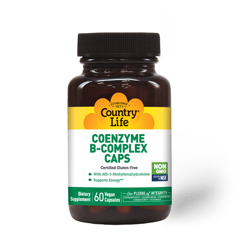 Country Life Coenzyme B-Complex Vegetable Capsules
