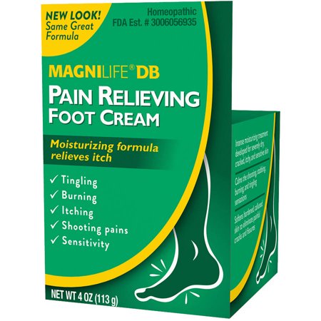 Magnilife DB Dolor alivio de la crema para pies 4 oz