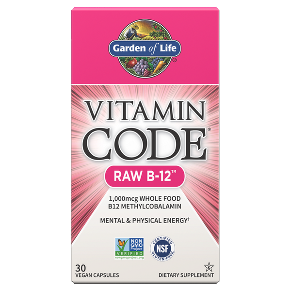 Garden of Life Vitamin Code RAW B-12 1,000mcg