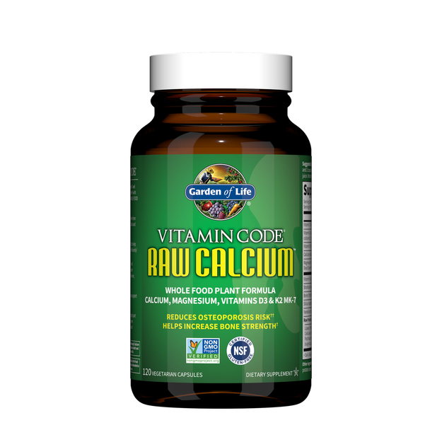 Garden of Life Vitamin Code Raw Calcium 75 Capsules