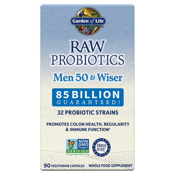Garden of Life Raw Probiotics Men Cooler 50 & Wiser Capsules