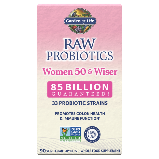 Garden of Life Raw Probiotics Women 50 & Wiser Capsules