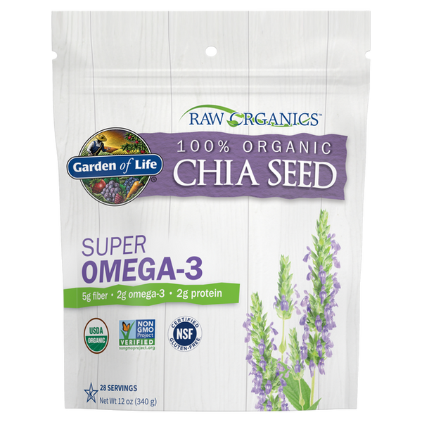 Garden Of Life Organic Chia Seed 12 Oz