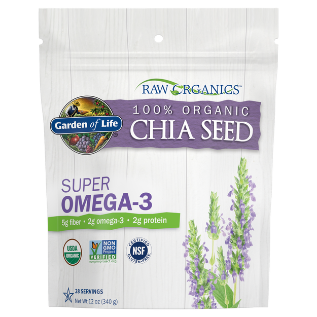 Garden Of Life Organic Chia Seed 12 Oz
