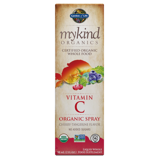 Garden of Life Mykind Organics Vitamin C Spray Cherry Tangerine