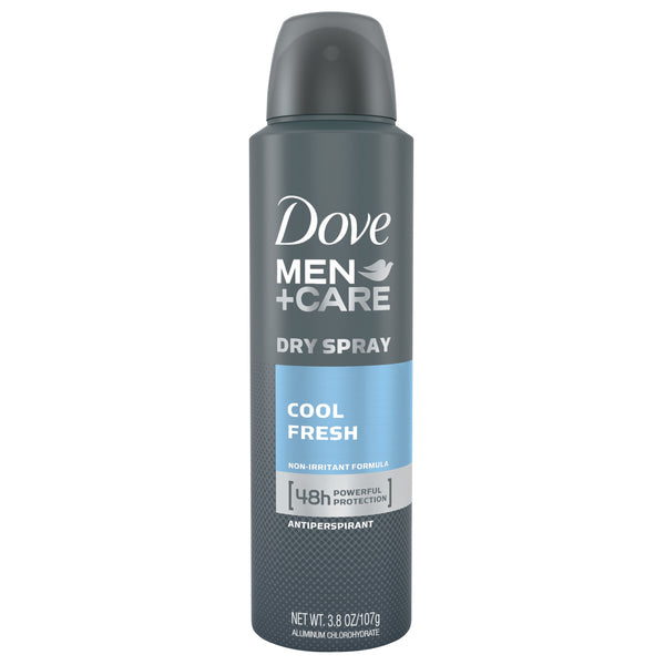 Dove Men + Care Cool Fresh Dry Spray Antiperspirant Deodorant, 150 ml