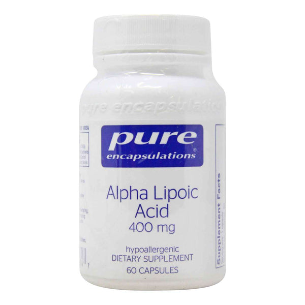 Pure Encapsulations Alpha Lipoic Acid 400 mg Capsules
