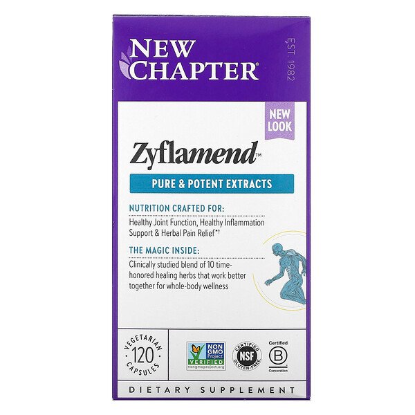 New Chapter Zyflamend 120 Liquid Capsules