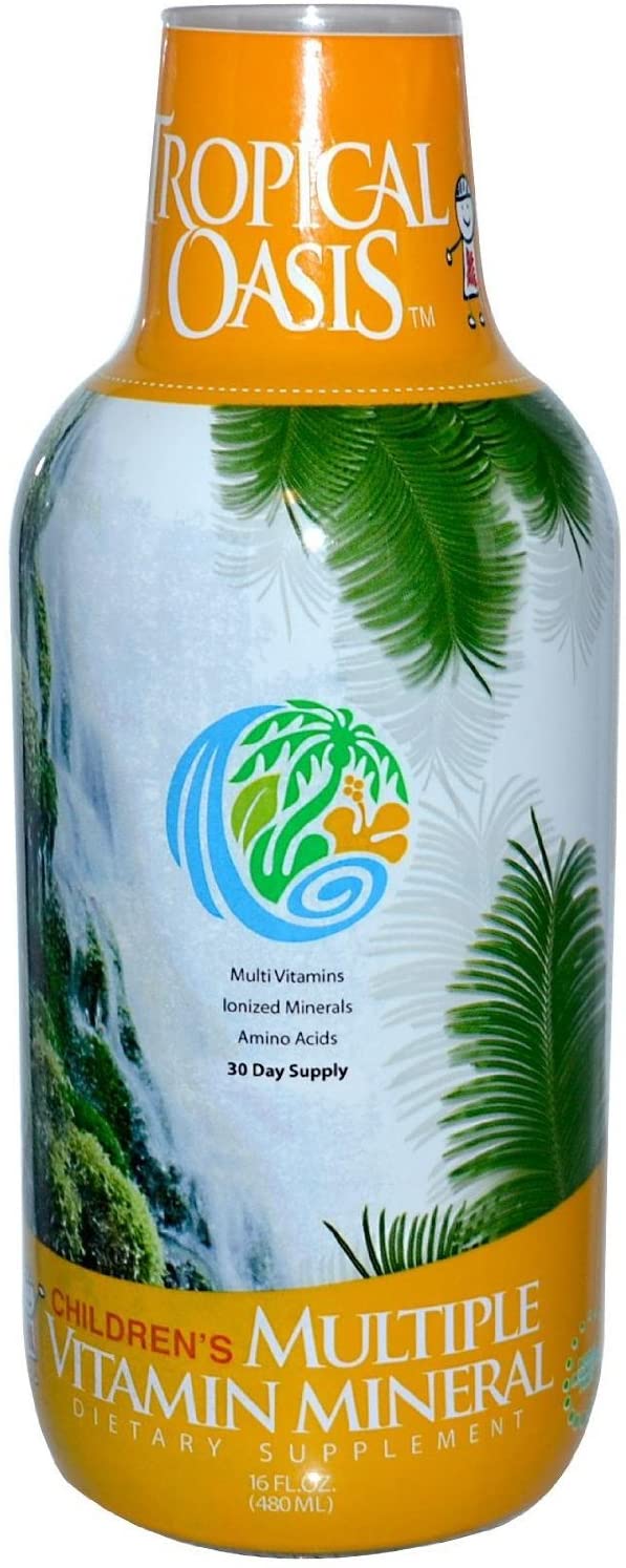 Tropical Oasis Child Multiple Vitamins Minerals 16 Oz
