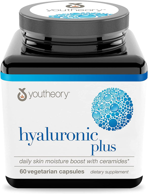 Youtheory Hyaluronic Plus Vegetable Capsules 60