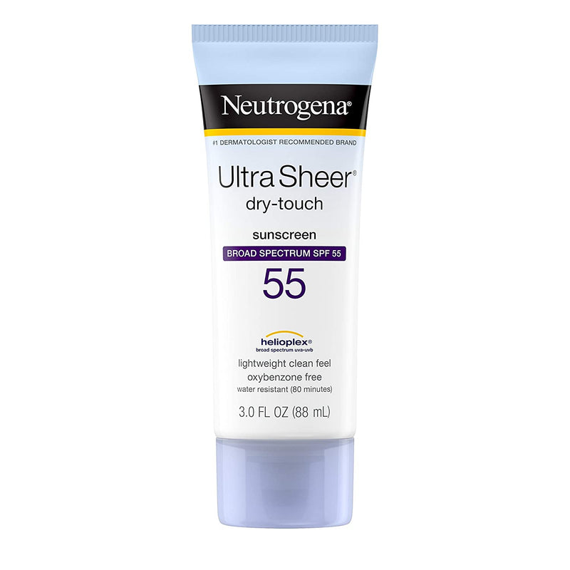 Neutrogena Ultra Sheer Dry-touch Sunscreen, SPF 55+, 3 Fl Oz