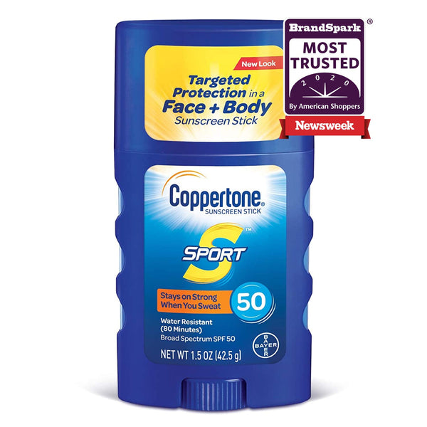 Coppertone SPORT Sunscreen Stick Broad Spectrum SPF 50