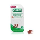 GUM Stimulator Rubber Tip Refills. 3 Count