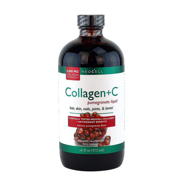 NeoCell Collagen+C Pomegranate Liquid 16 Oz