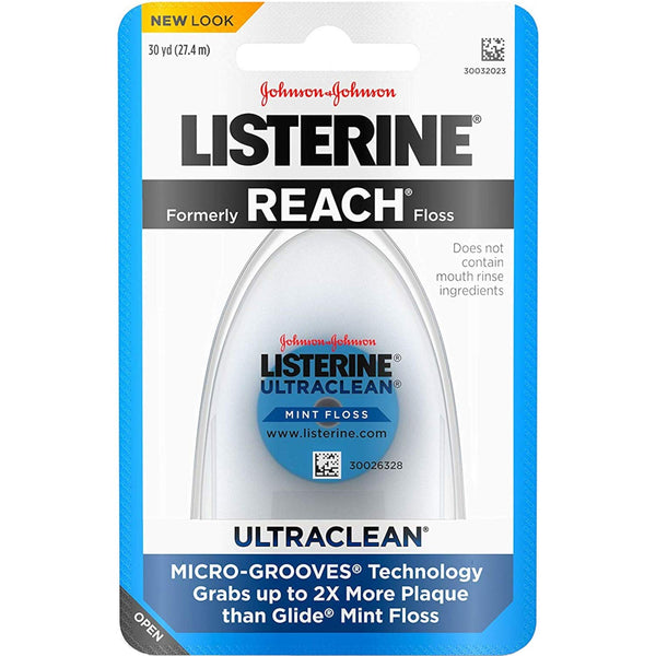 Listerine Ultraclean Floss Mint 30 yd