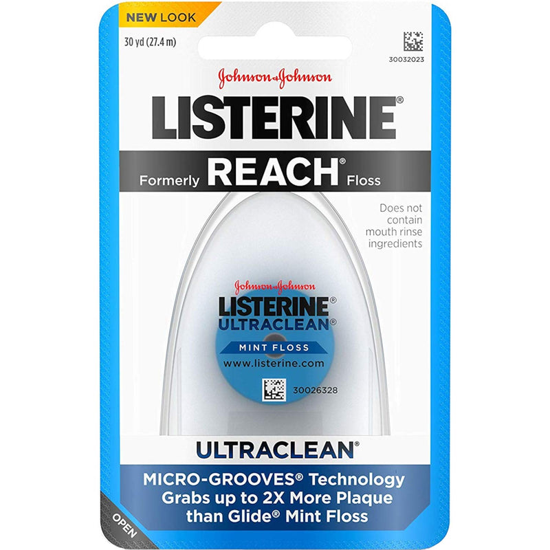 Listerine Ultraclean Floss Mint 30 yd