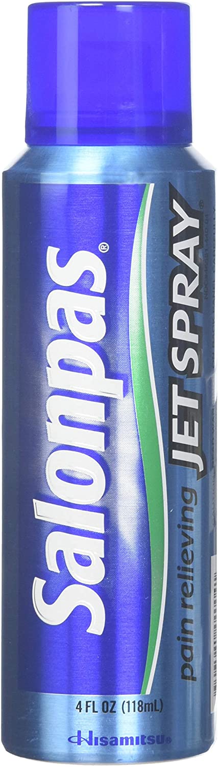 Salonpas para aliviar el jet spray 4 oz