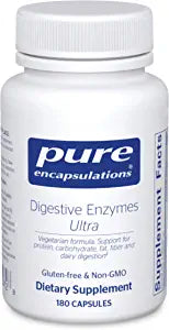 Pure Encapsulations Digestive Enzymes Ultra 180 Capsules